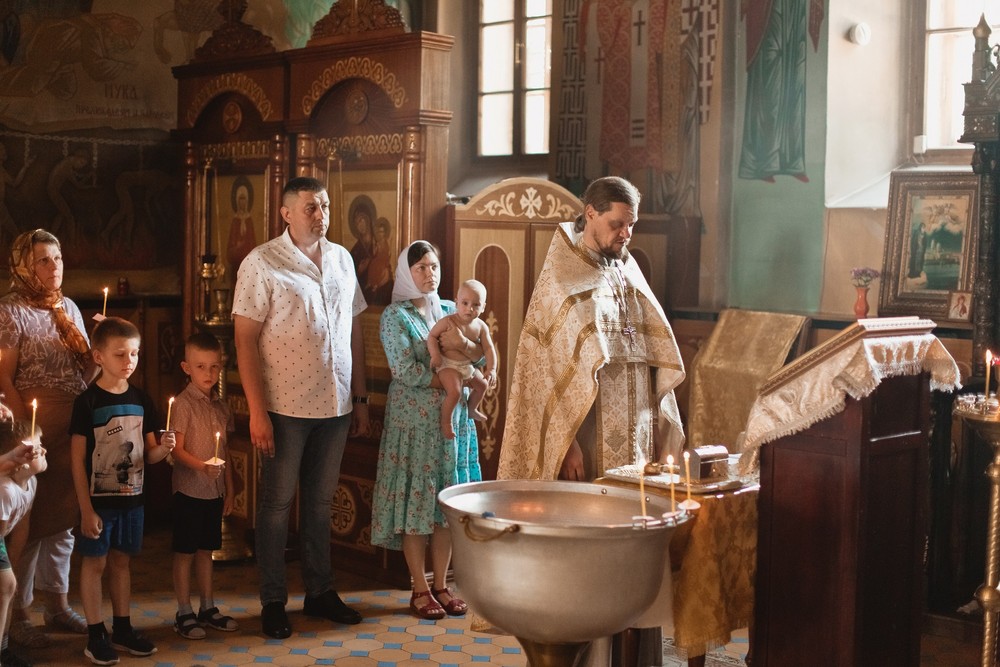 Крещение Дмитрия