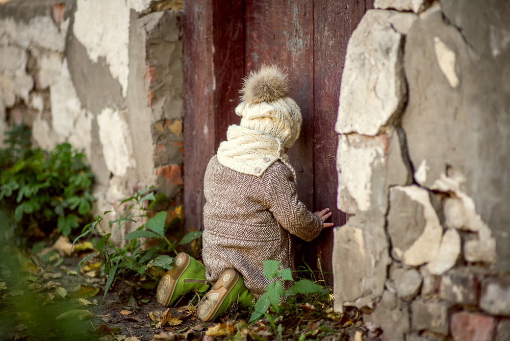 Детская фотосессия - Ангелина, осень