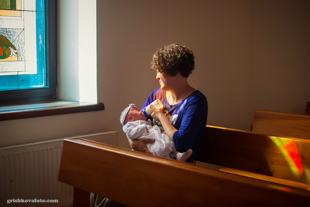 Фотосъемка крещения - Крещение Марии