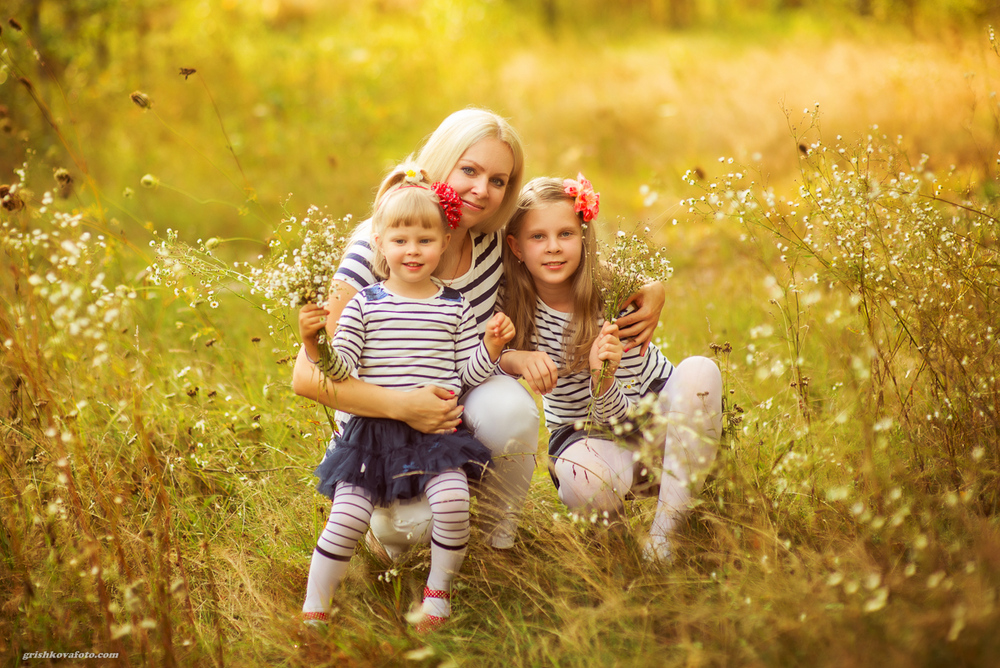 Семейные фотосессии - Катерина и ее девочки