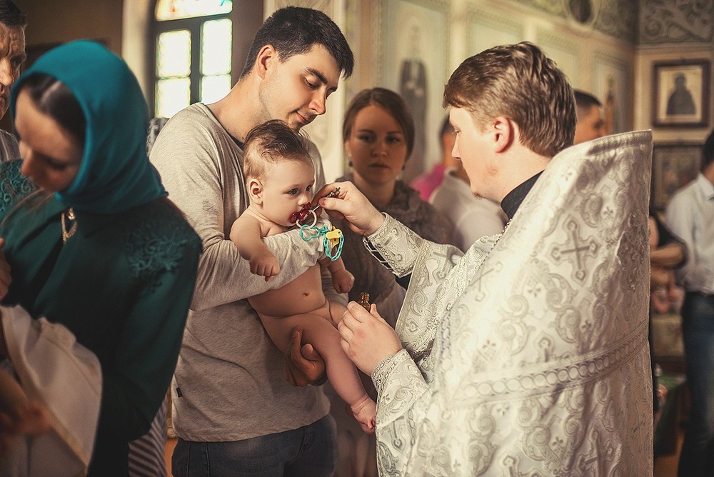 Фотосъемка крещения - Крещение, май, 2018