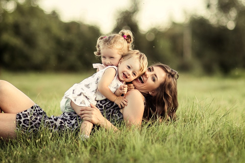 Семейные фотосессии - Мама и дочки