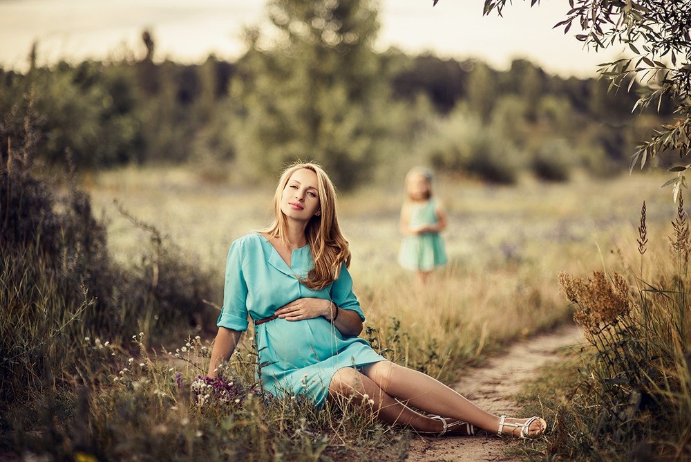 Беременные - Светлана с дочкой