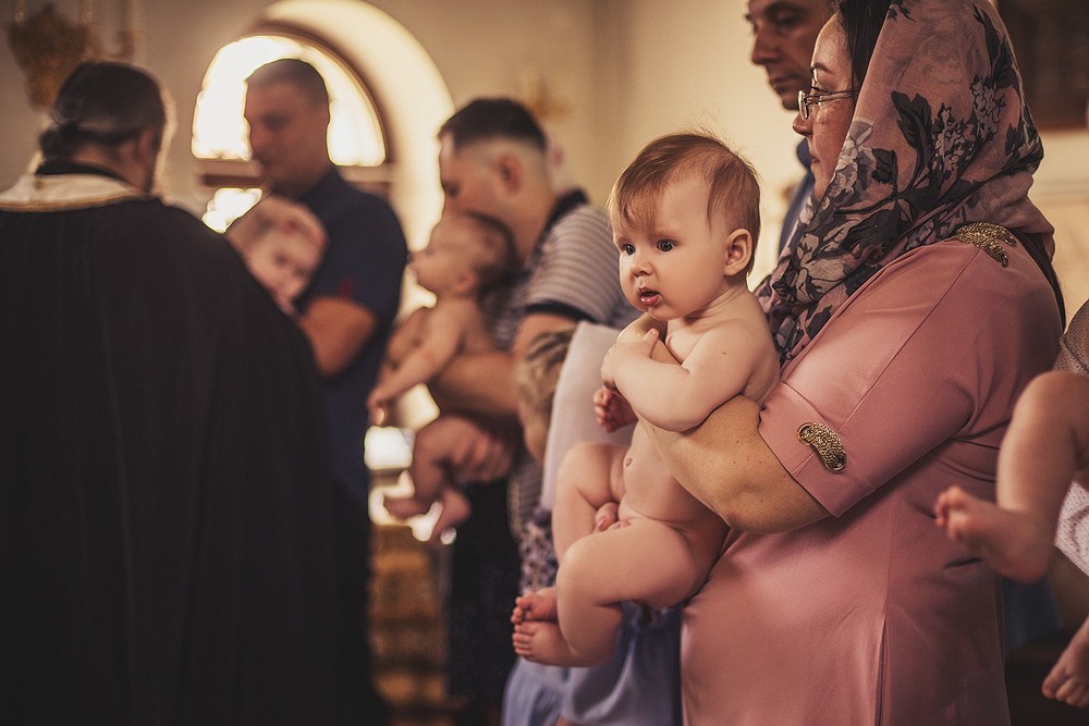 Фотосъемка крещения - Никольская церковь