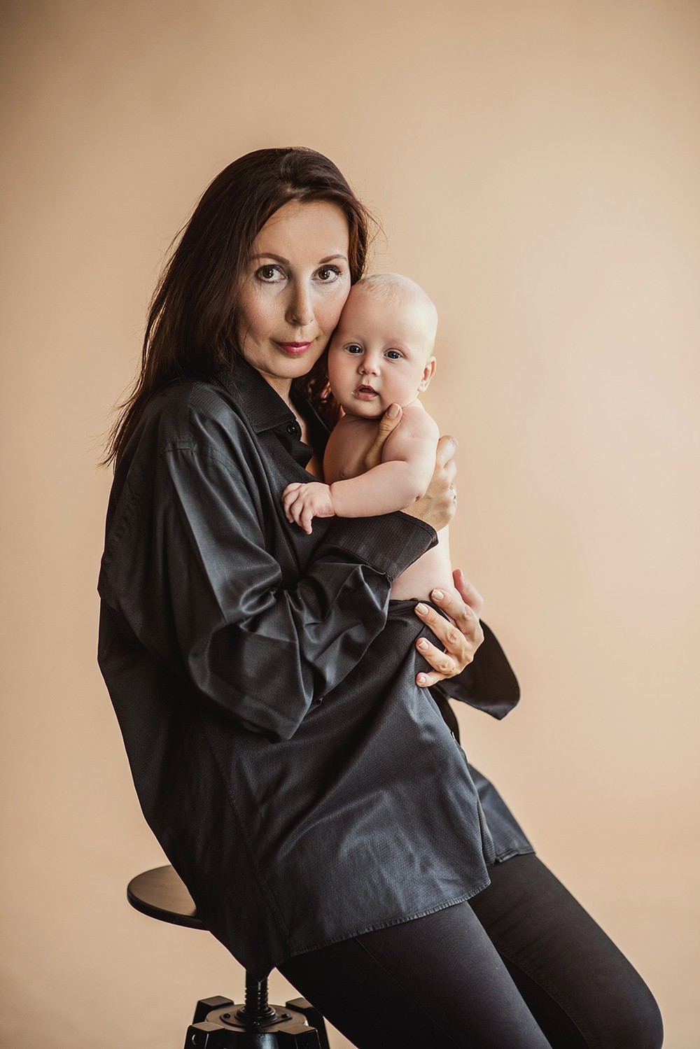 Семейные фотосессии - Ирина и сын (минимализм)
