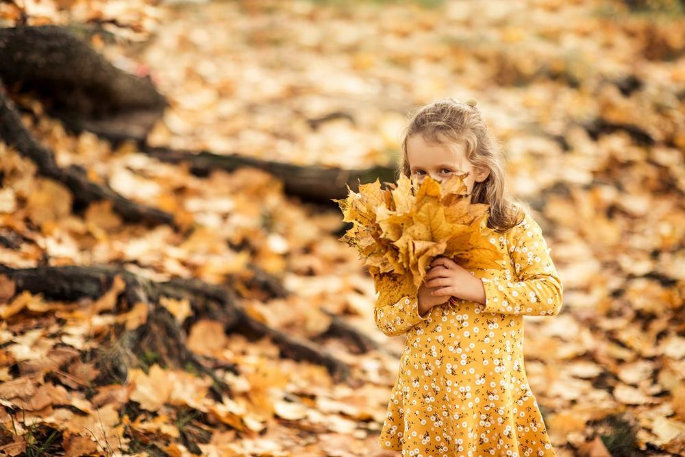 Семейные фотосессии - Осень с дочками