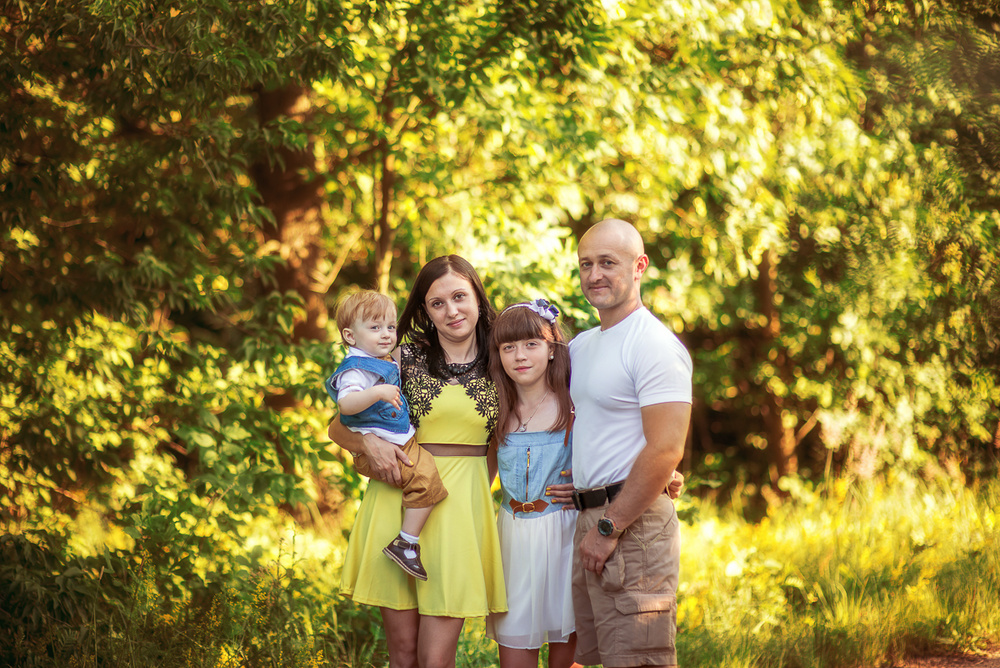 Семейные фотосессии - Галина и ее семья