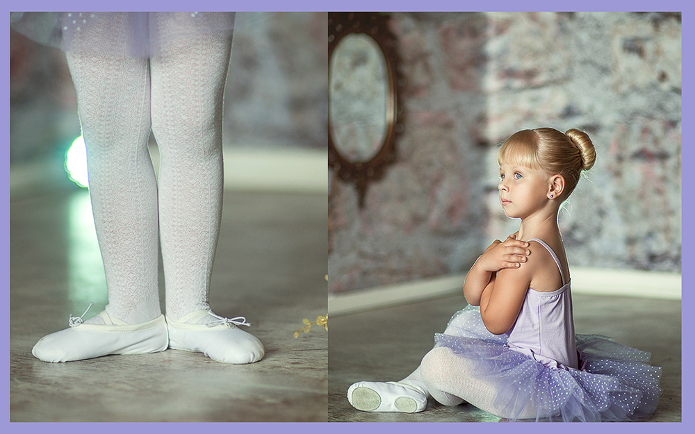 Детская фотосессия - Балерина