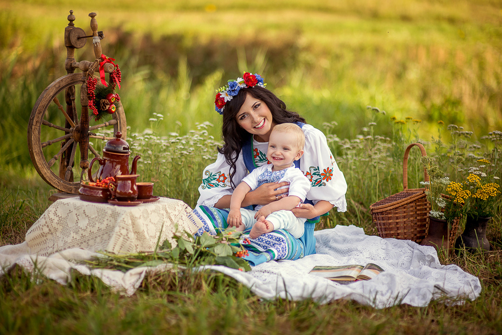 Семейные фотосессии - Семейно-сестринская съемка