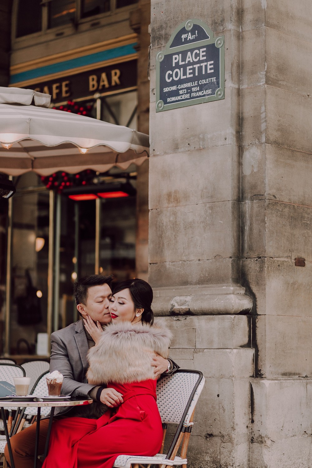 Engagement in Paris 