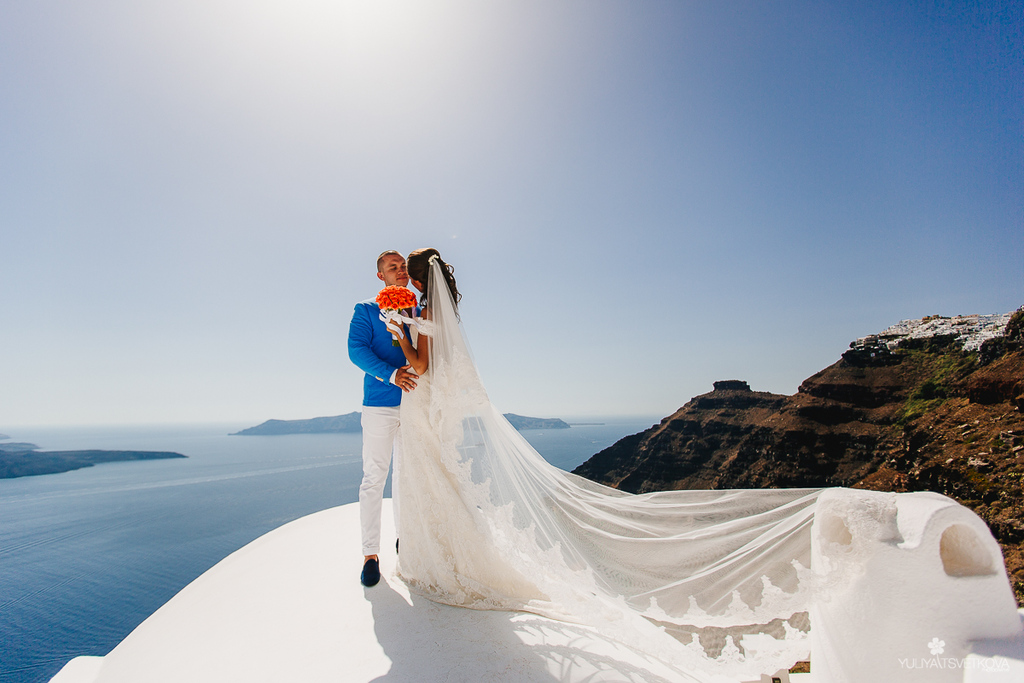 PORTFOLIO / ПОРТФОЛИО - Santorini. Olesya & Dima - фотограф санторини