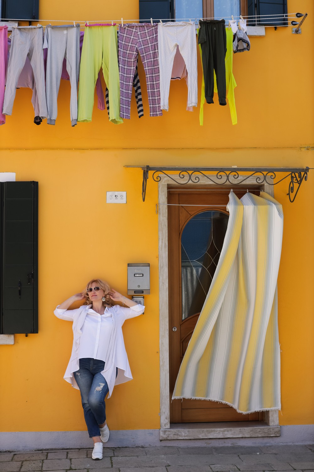 SVETLANA. Portrait. Venice - Burano