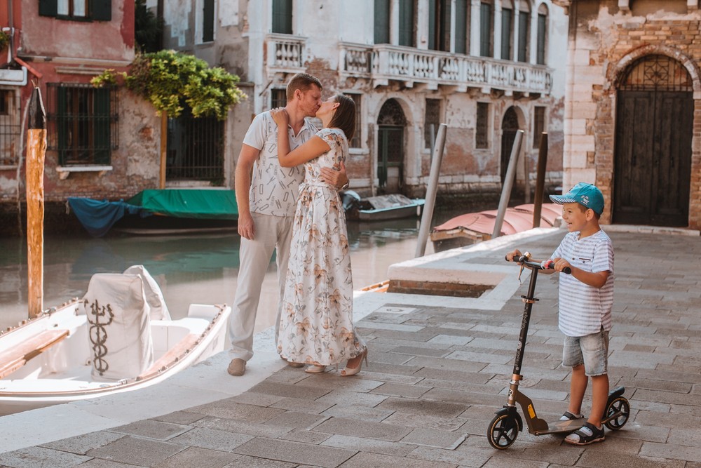 семья и дети в Италии