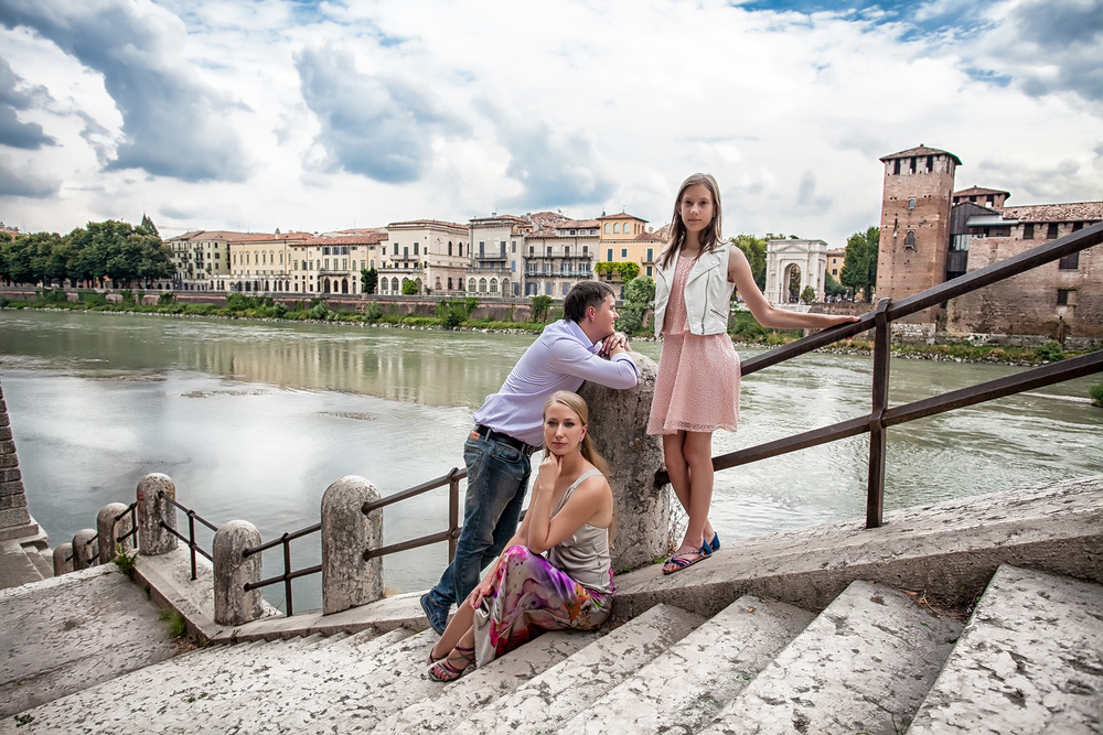 семья и дети в Италии