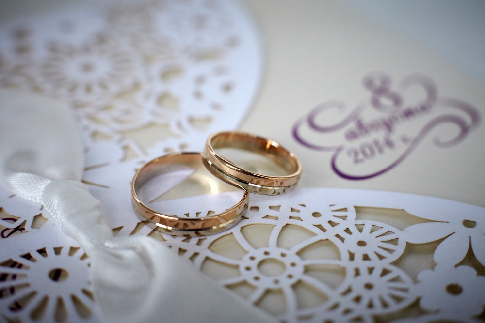 свадебные кольца 