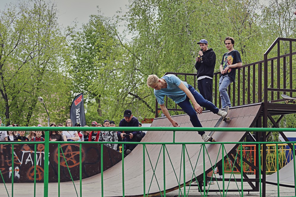 Открытие летнего экстремального сезона в Барабинске