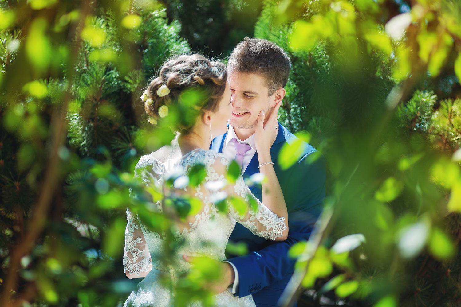Свадебная фотосессия в Ботаническом саду