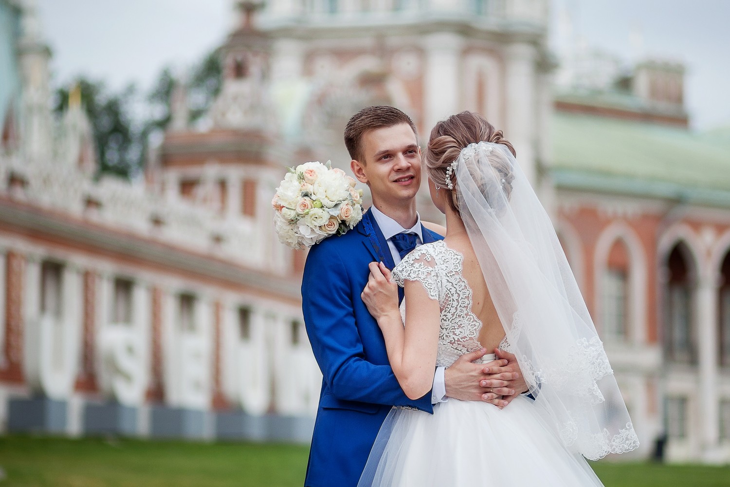 Свадебная фотосессия в Царицыно