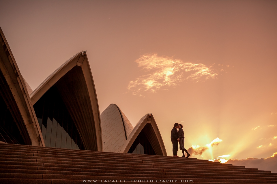 HOLIDAYS | Jennifer and Josh | Sydney Opera House and The Rocks Holiday Photoshoot