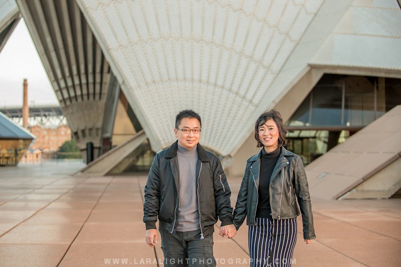 HOLIDAYS | Rudy and Yuliana | Sydney Opera House, Harbour Bridge and The Rocks Holiday Photoshoot