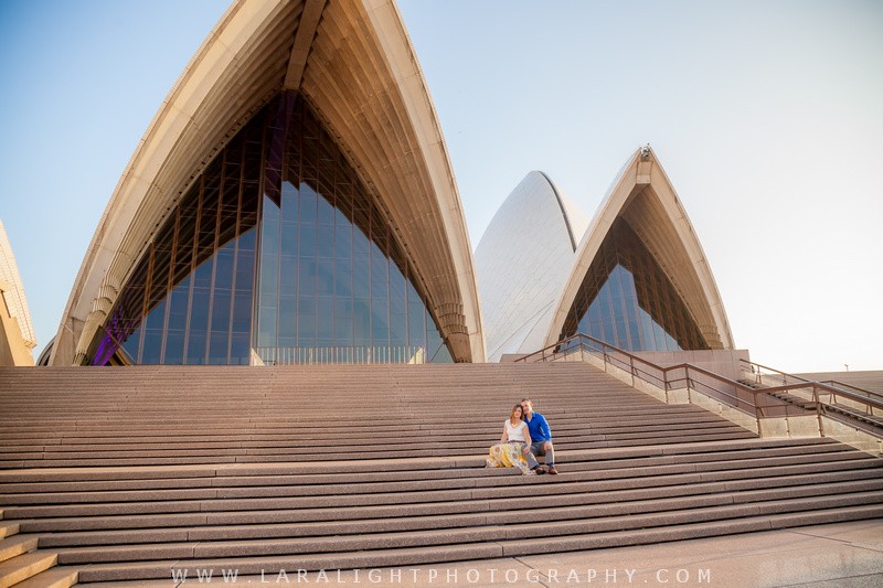 Vacations | Jennifer and Josh | Sydney Opera House Vacation Photo Shoot