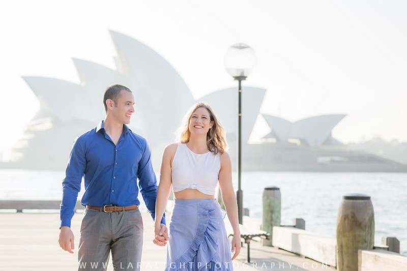 HOLIDAYS | Jennifer and Josh | Sydney Opera House and The Rocks Holiday Photoshoot