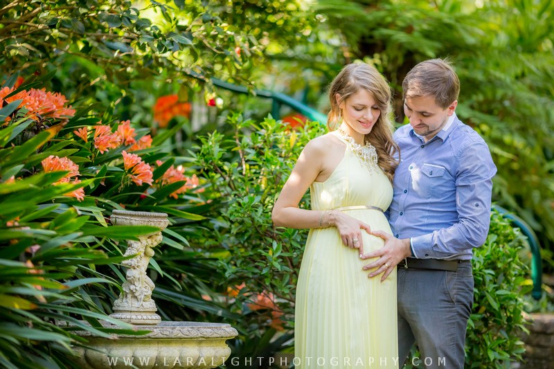 Maternity | Daria and Alex | Caringbah Camellia Gardens Maternity Session