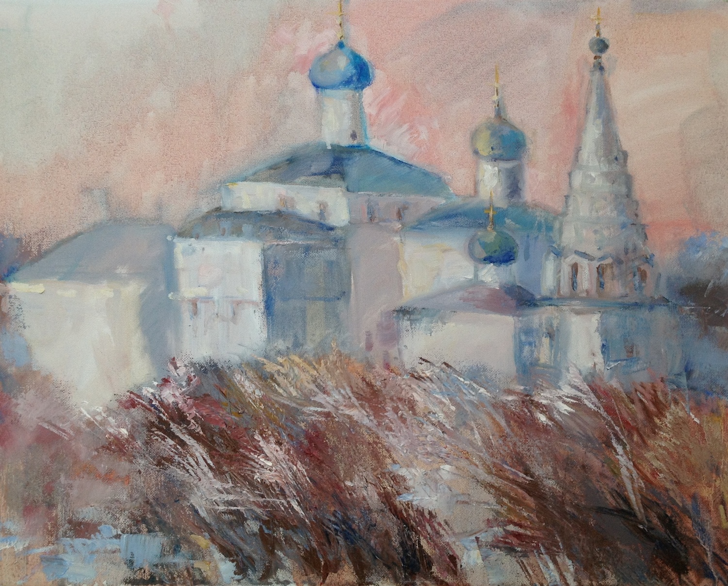 "Тишина" холст/масло 40х50