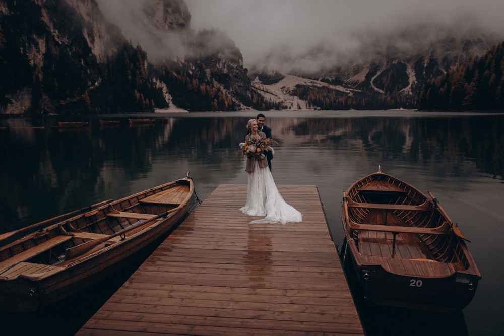 Love story, Lago Di Braies, Italy