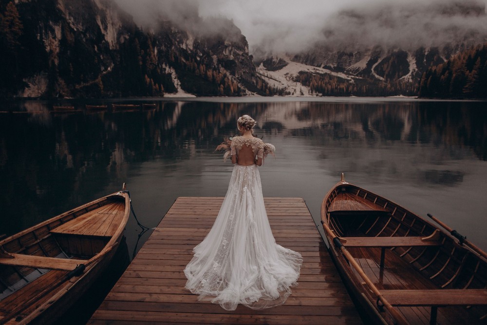 Love story, Lago Di Braies, Italy