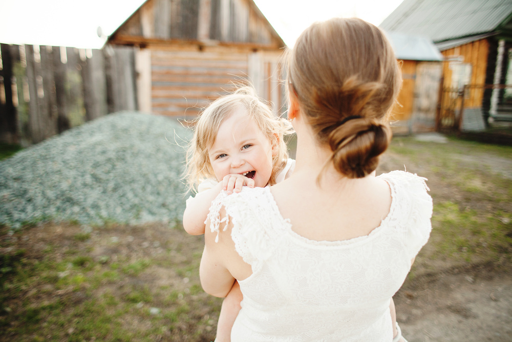 Maria & Varya. Ural village