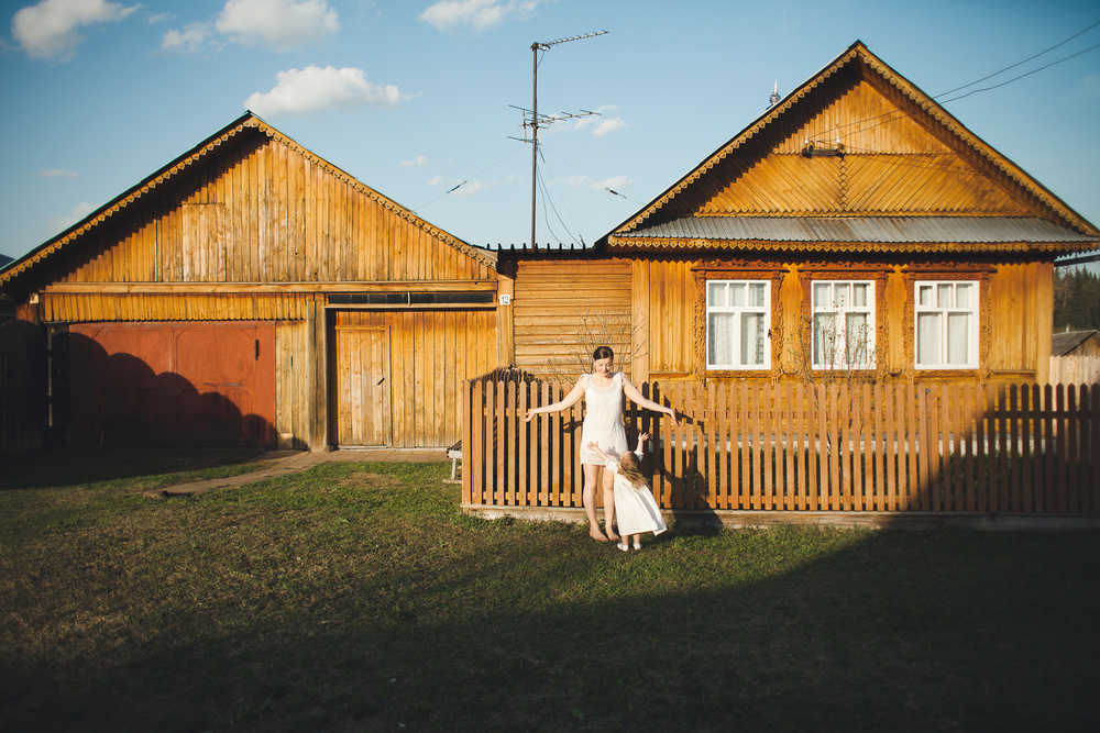 Maria & Varya. Ural village