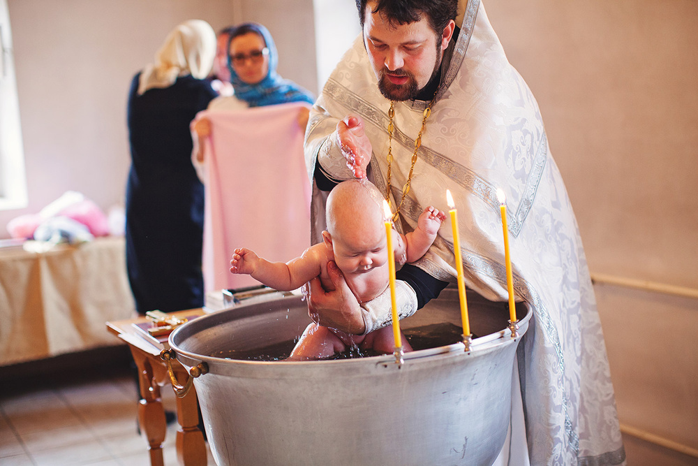 Крещение Степана и Полины