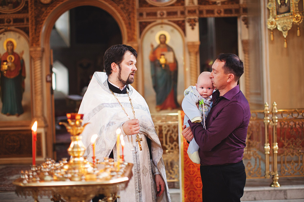 Крещение Степана и Полины