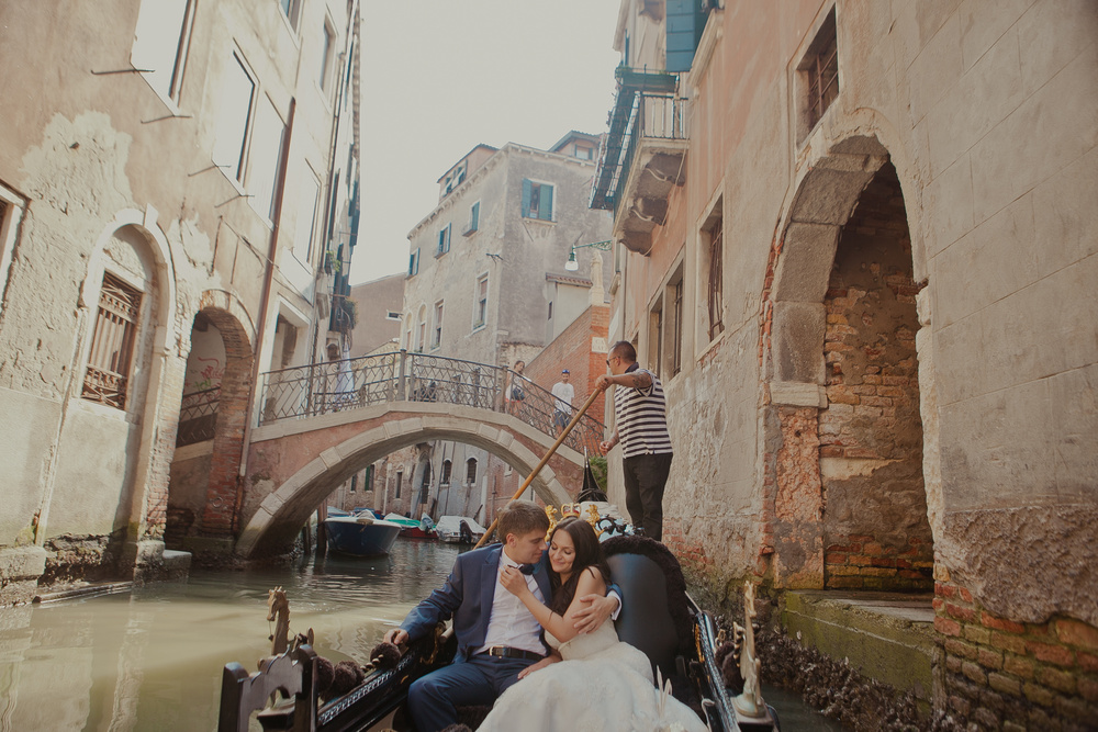 Venice wedding. Mary Alexander