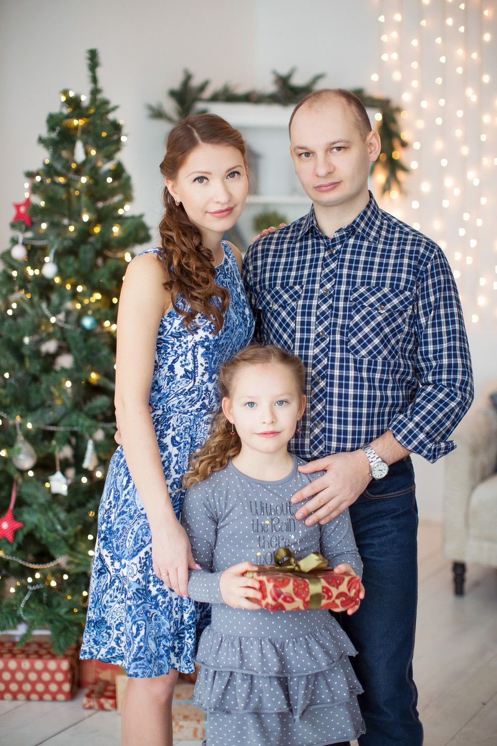 Андрей, Тоня и Ева (Новый год)