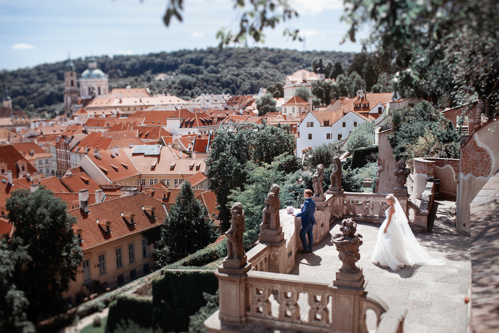 Prague, Savoia Castle, Marianna&Ilya