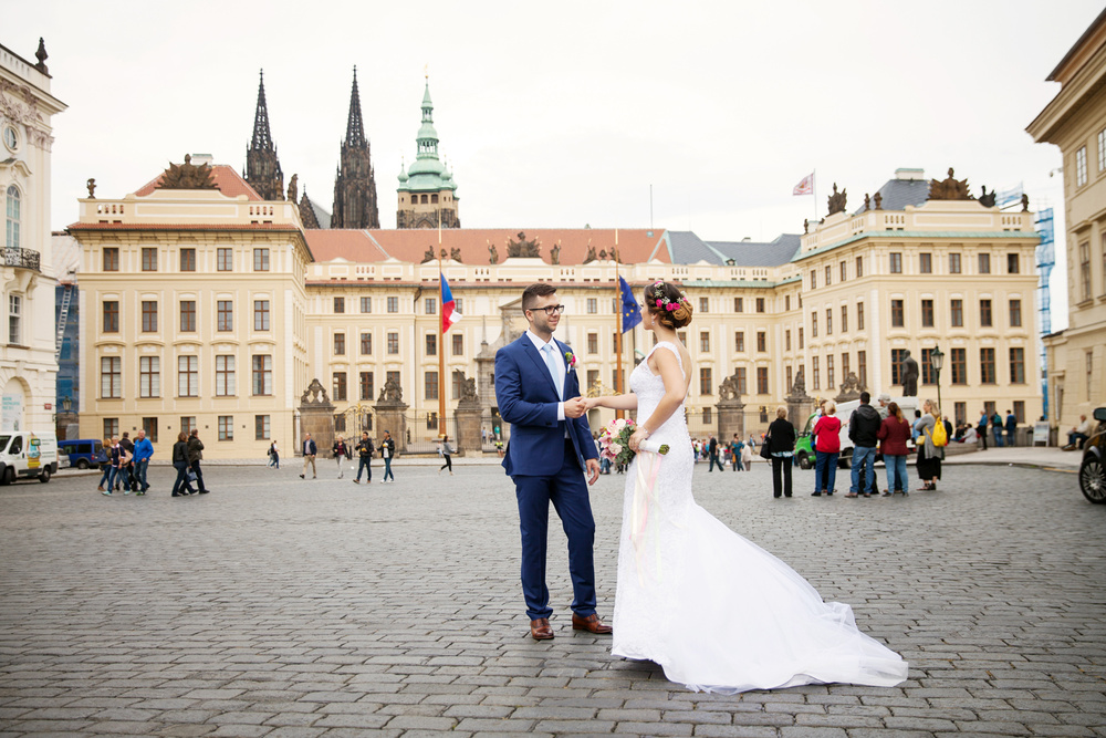 Prague, Staromestska radnice, Angelina&Vadim