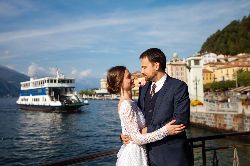 Italy, Como lake, Natasha&Dima