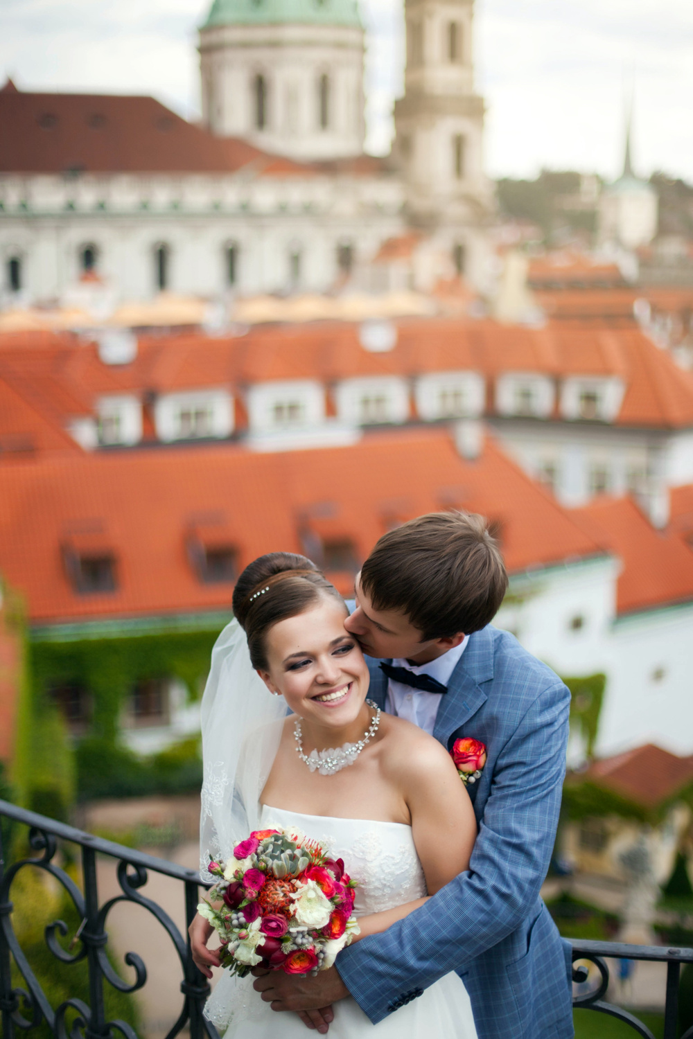 Prague, Vrtbovska zahrada, Nadezhda&Vyacheslav