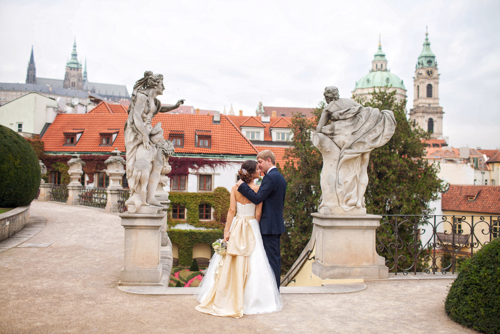 Prague,Staromestska radnice, Andrey&Daria