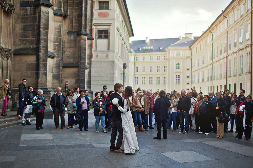 Prague, Staromestska radnice, Valeriya&Evgeniy