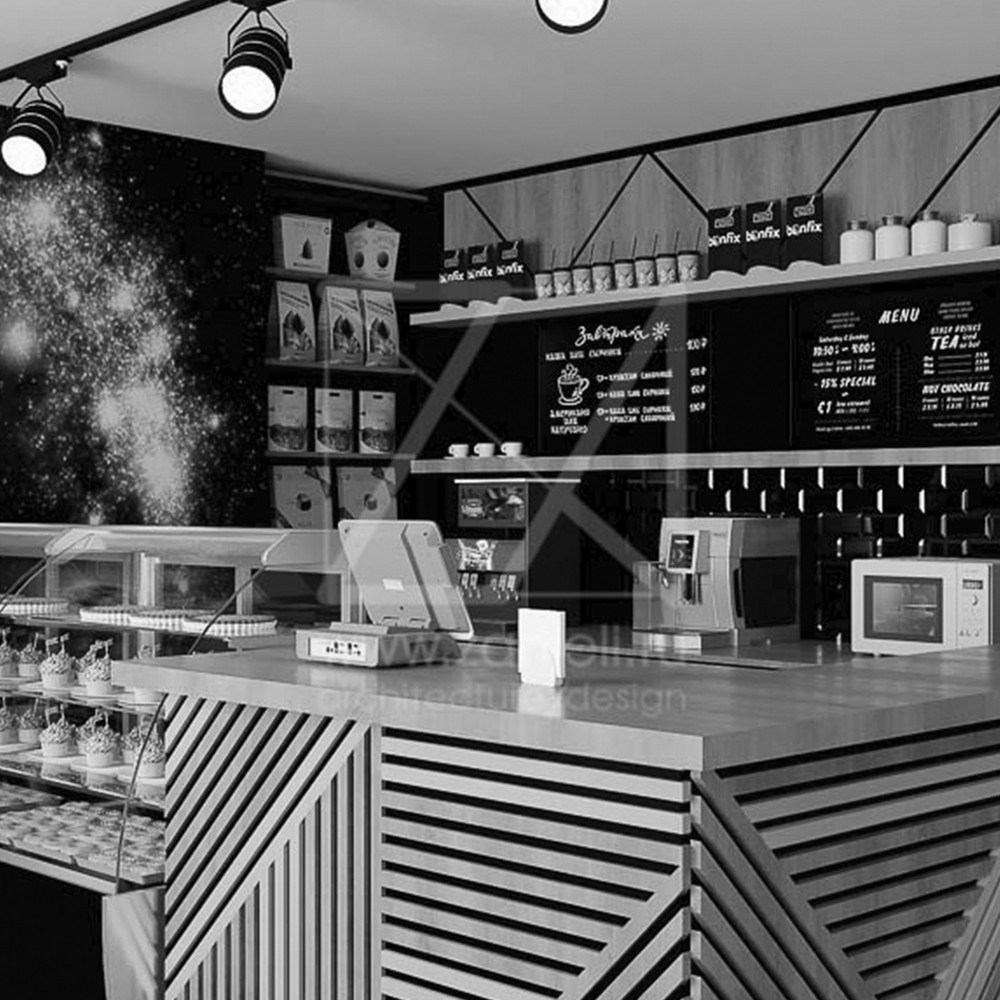 Кафе Bonfix/Дизайн-проект/Самара/2018