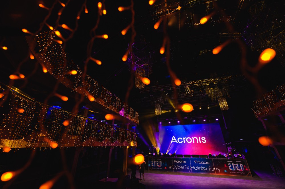 НОВОГОДНЯЯ ВЕЧЕРИНКА ACRONIS & VIRTUOZZO #CyberFitHoliday 