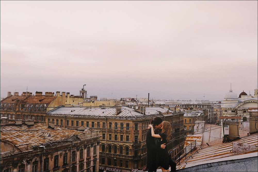 Love Story - Виктор и Анита. Любовь и Питерские крыши