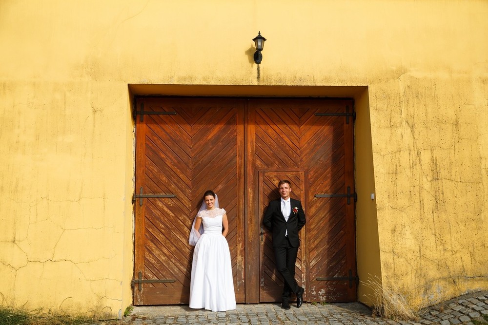 Alena & Vaclav. Castle Belcredi(Brno)