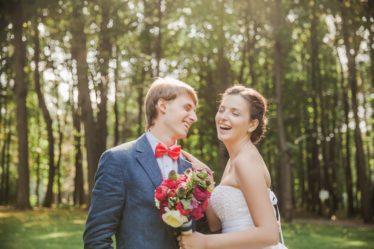 Neskuchny sad wedding