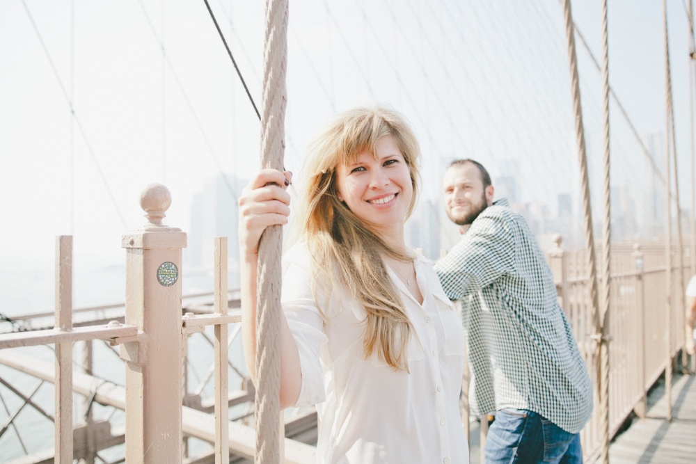 Brooklyn Bridge Engagement