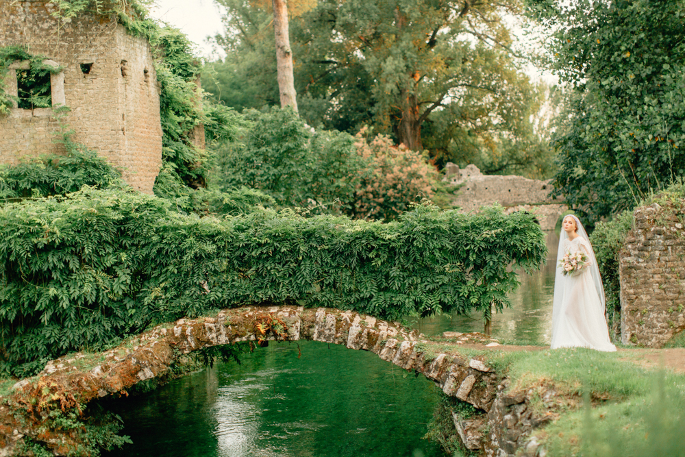 Gardens of Ninfa in Italy