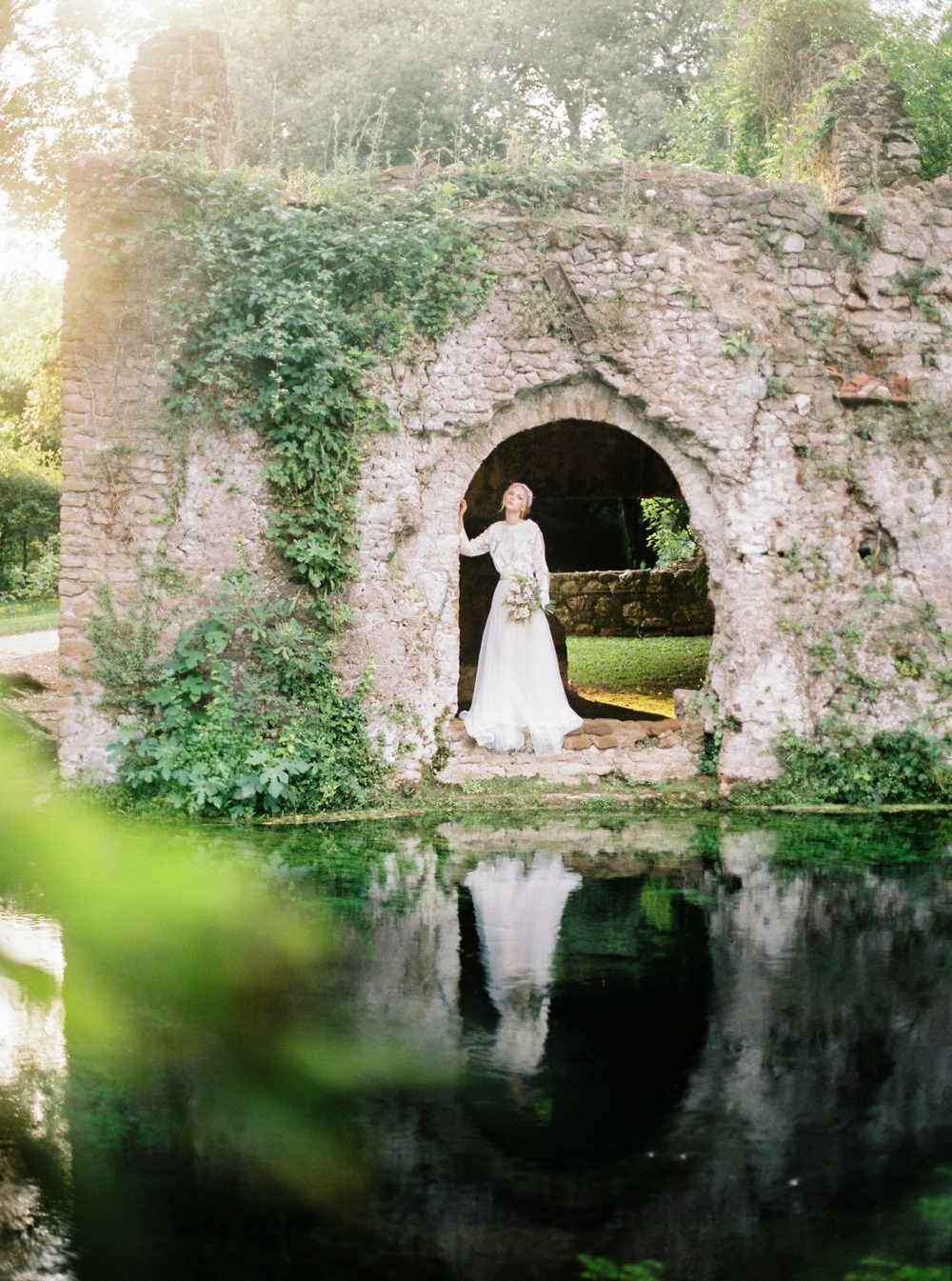 Gardens of Ninfa in Italy